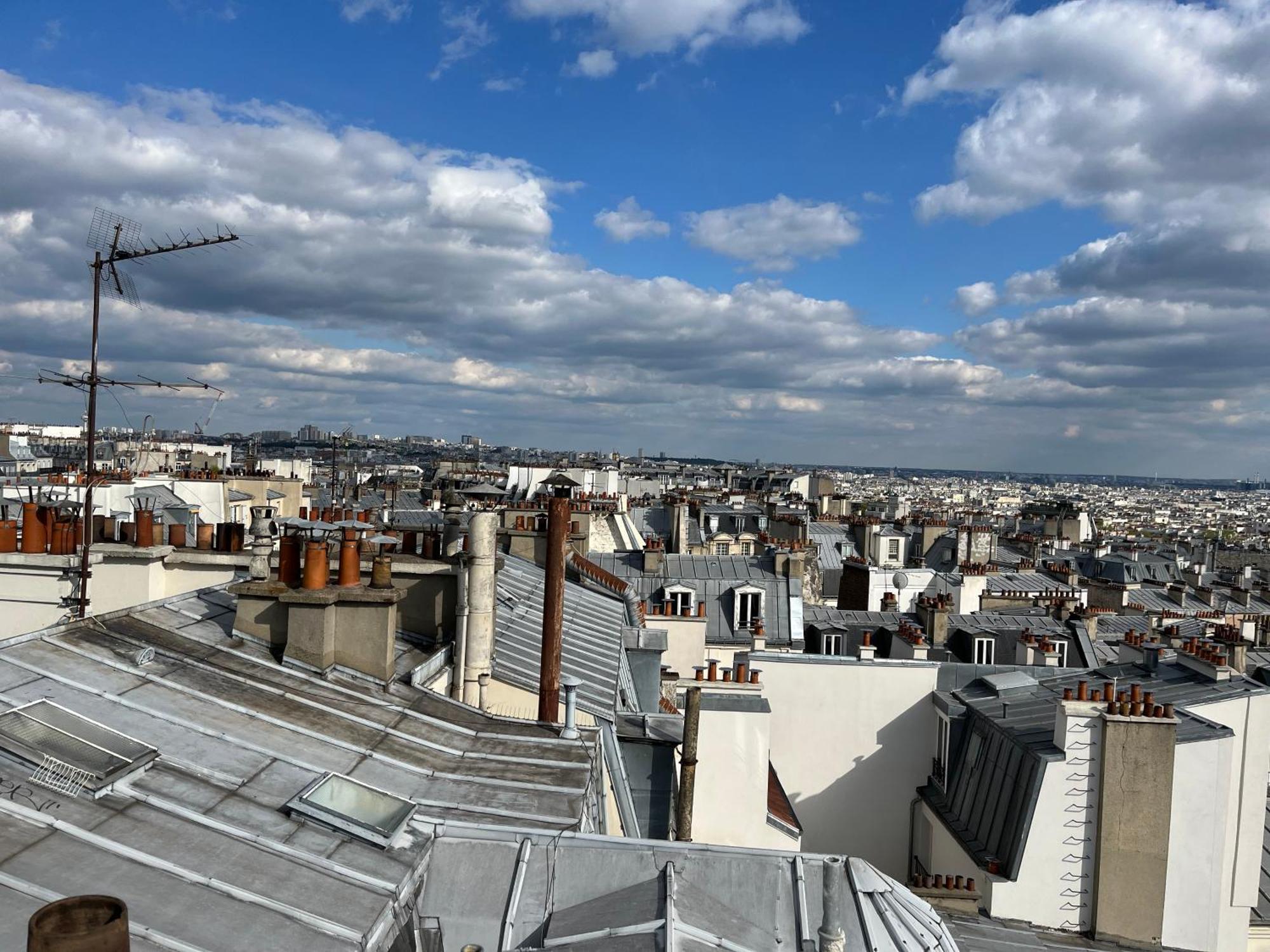 Apartamento Montmartre Belle Vue París Exterior foto